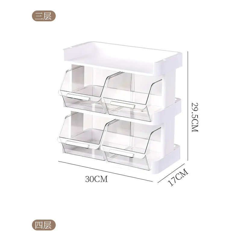 2 Tier Kitchen Tea And Coffee Organizer (Premium Quality)