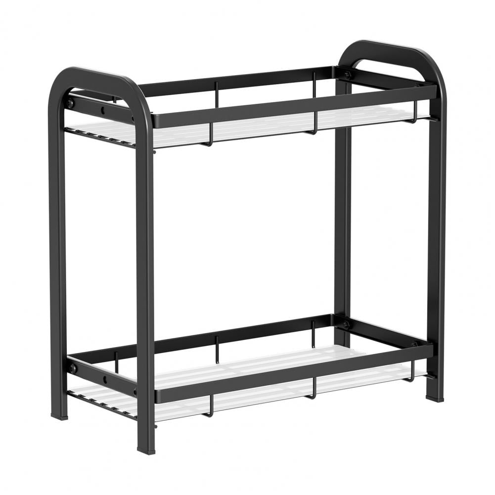 2 Layers Multipurpose Bathroom Metal Organizer (Premium Quality)