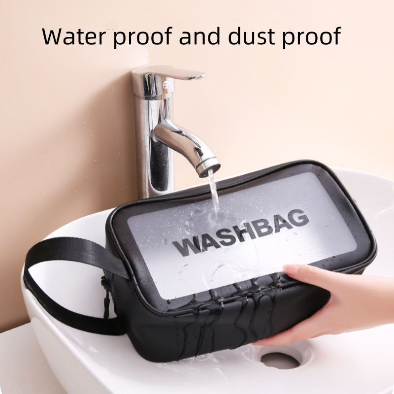 3Pcs Set PVC Transparent Washbag (Premium Quality)