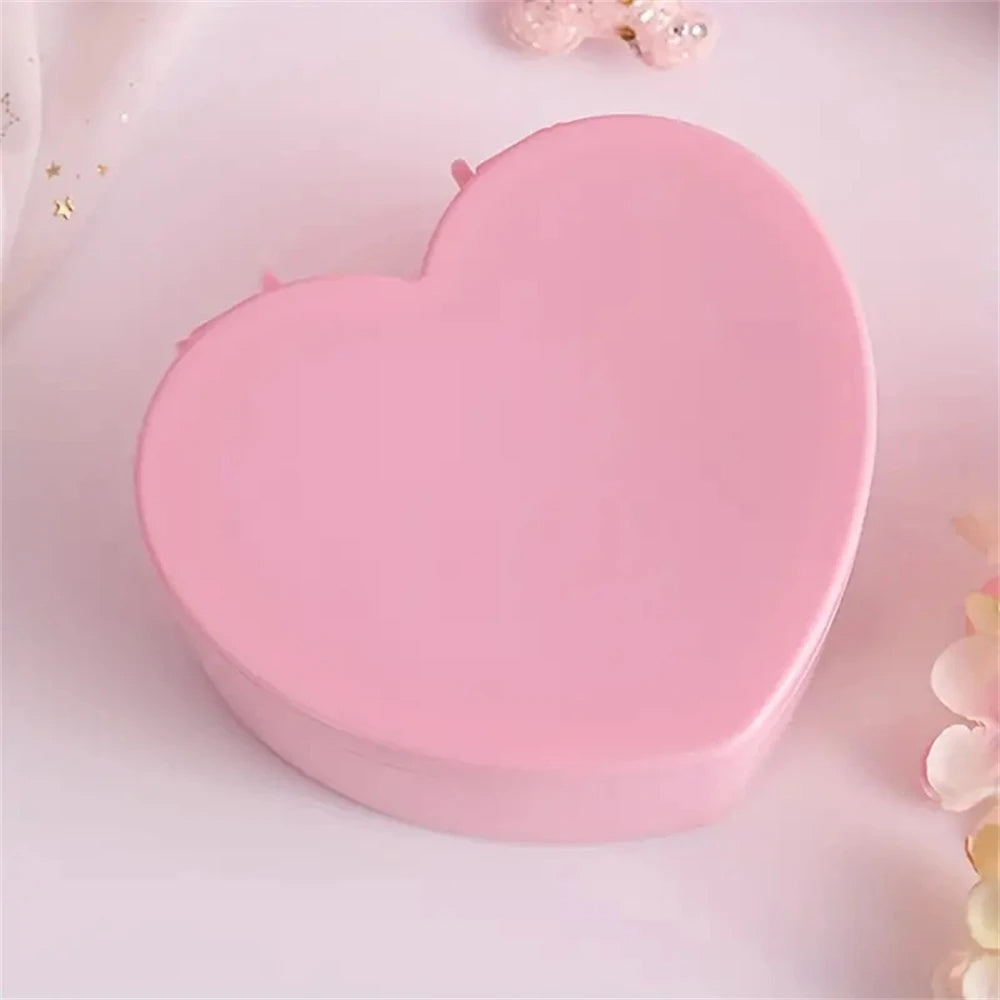 1Pcs Heart Jewelry Box