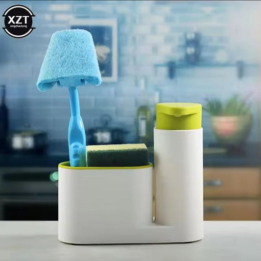 2 in 1 Soap Dispenser & Spong Holder