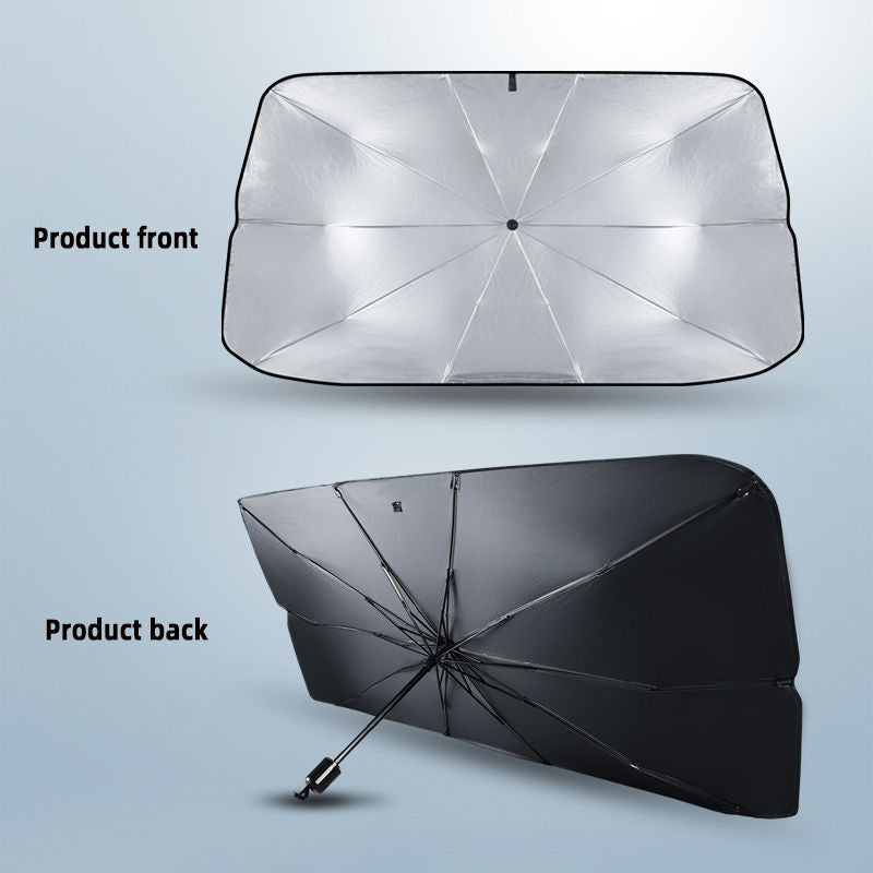 Umbrella Style Car Sun Shade Protector