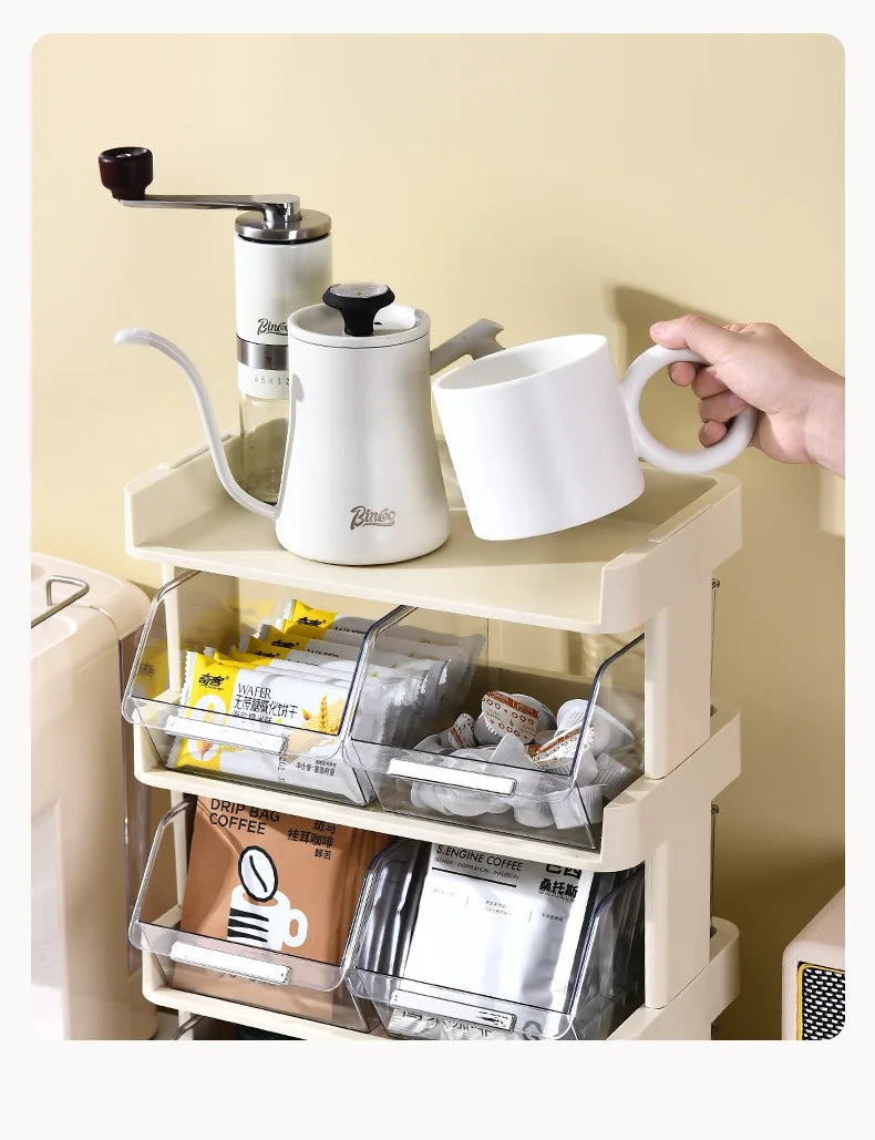 2 Tier Kitchen Tea And Coffee Organizer (Premium Quality)