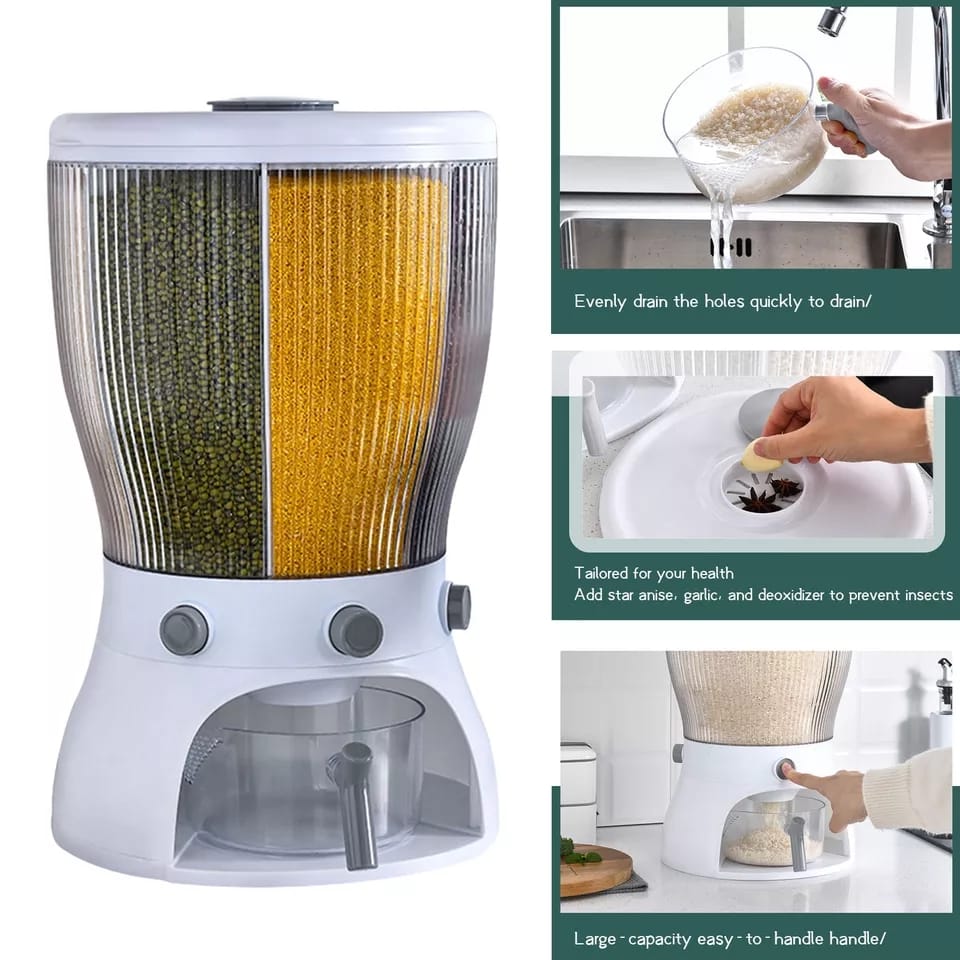 Multifunctional Rotating Food Storage Box