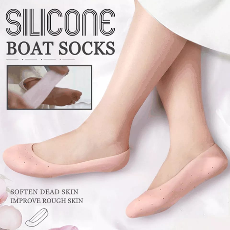 1 Pair Silicon Boat Socks