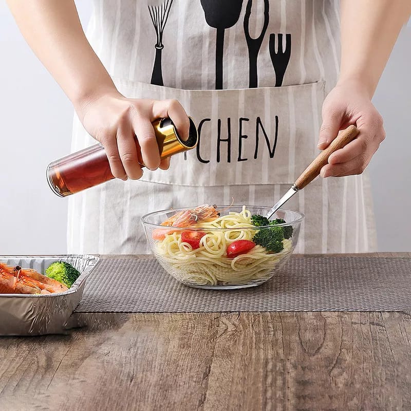 Acrylic Oil Vinegar Spray Bottle