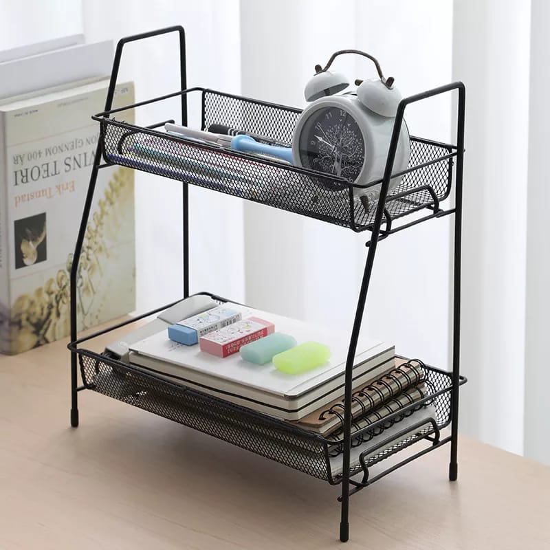 2 Layers Multifunctional Storage Shelf