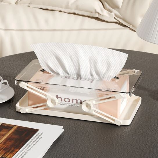 Minimalist Scissor-Lift Tissue Dispenser