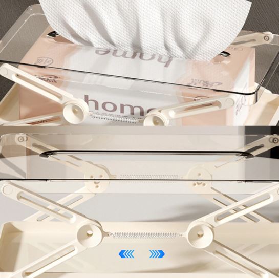 Minimalist Scissor-Lift Tissue Dispenser