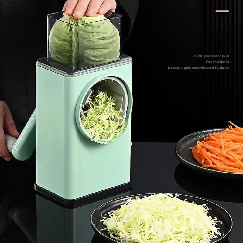Drum Style Vegetable Fruit Slicer Cutter