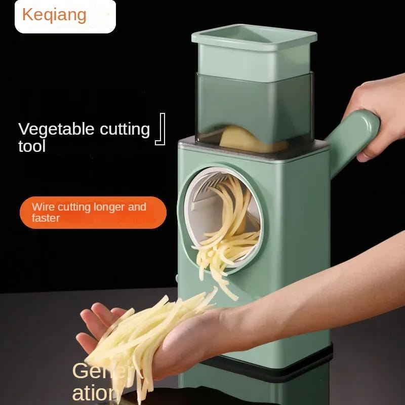 Drum Style Vegetable Fruit Slicer Cutter