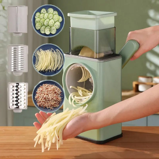 Drum Style Vegetable Fruit Slicer Cutter